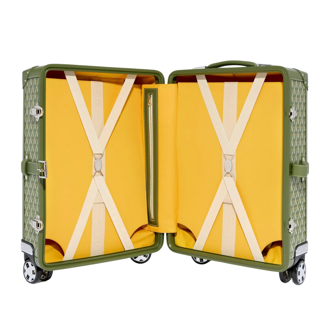 Goyard Bourget PM Trolley Case Khaki