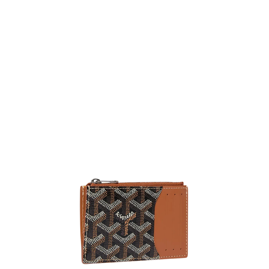Goyard Bourbon Zipped Card Holder