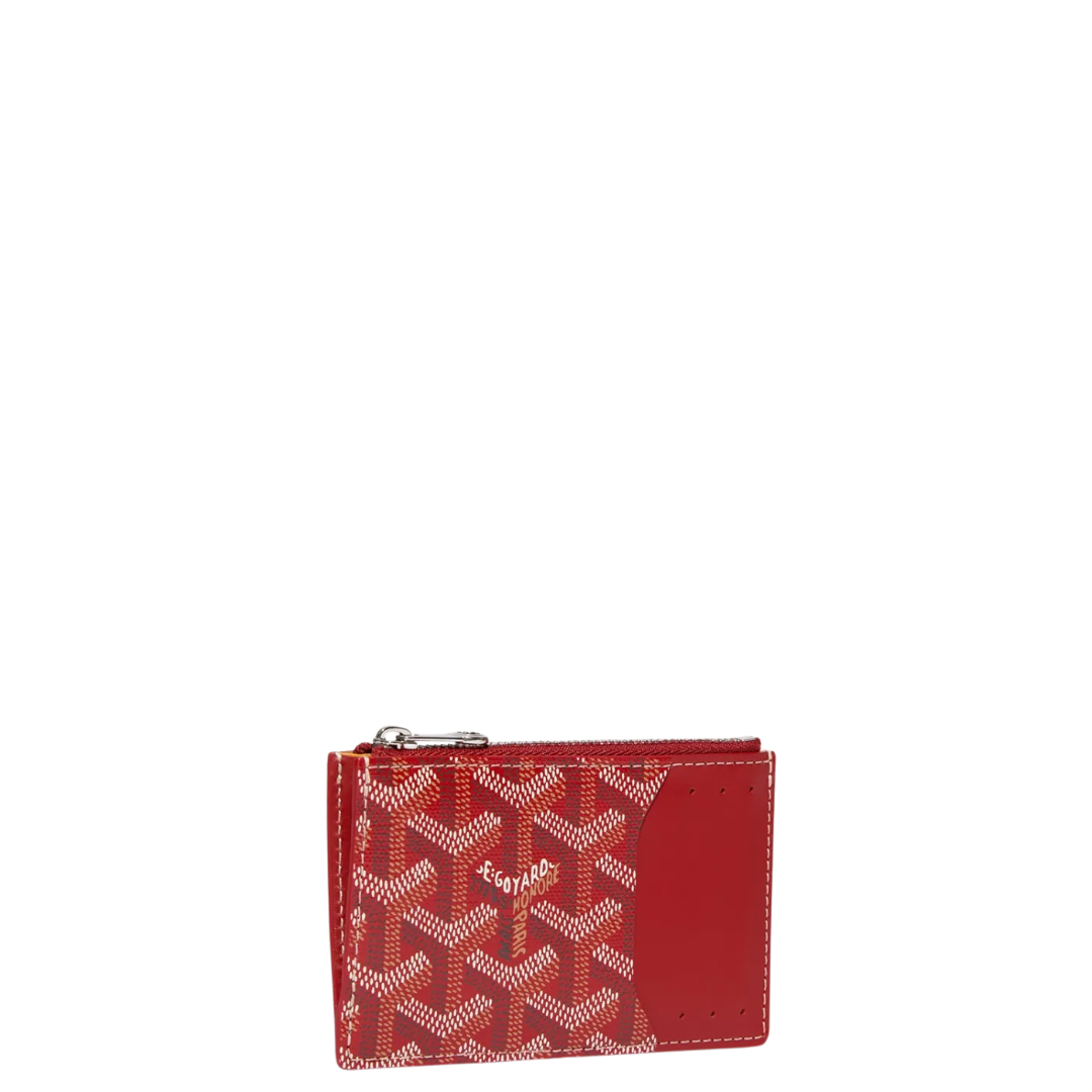 Goyard Bourbon Zipped Card Holder