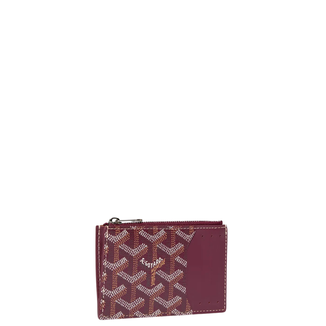 Goyard Bourbon Zipped Card Holder