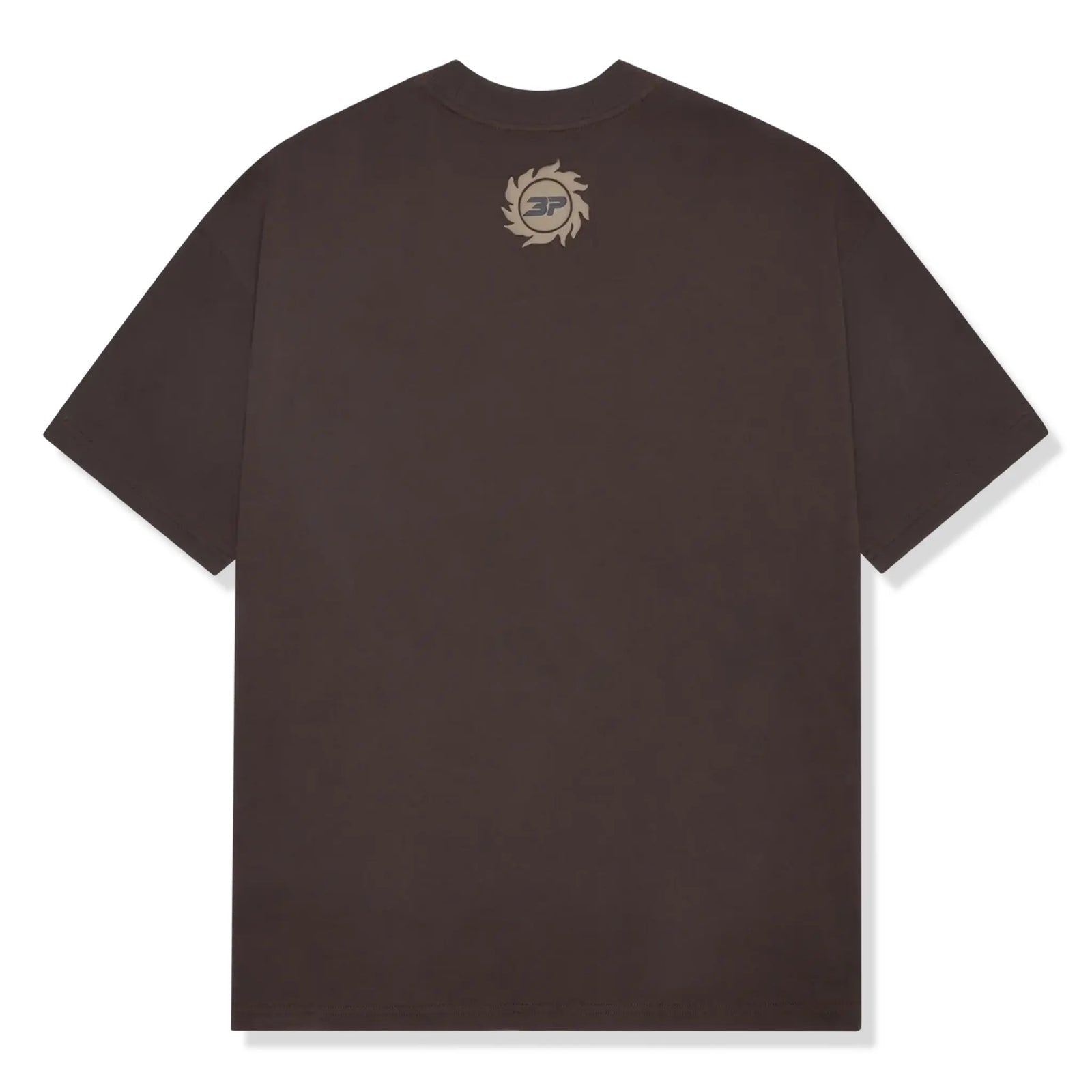 Broken Planet T-Shirt ‘Space Trails Mocha Brown’