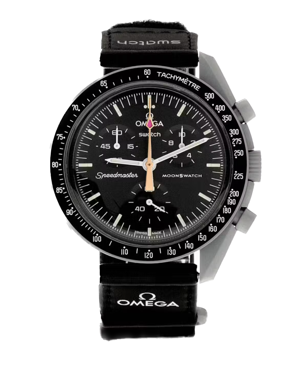 SWATCH X OMEGA BIOCERAMIC MOONSWATCH 'MISSION TO MOONSHINE' GOLD PINK SO33M102-105