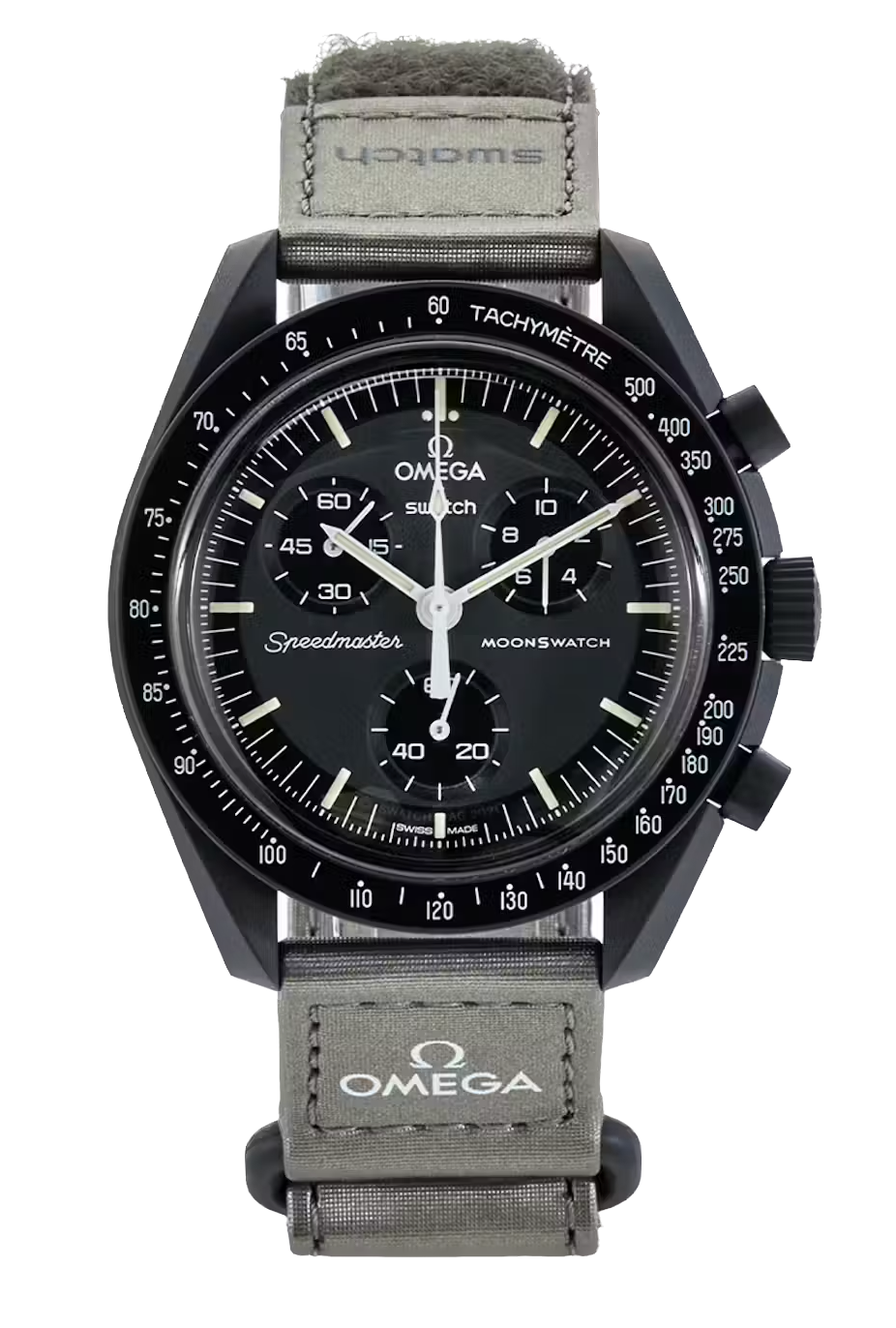 SWATCH X OMEGA BIOCERAMIC MOONSWATCH 'MISSION TO MERCURY' SO33A100 (24HR DELIVERY AVAILABLE)