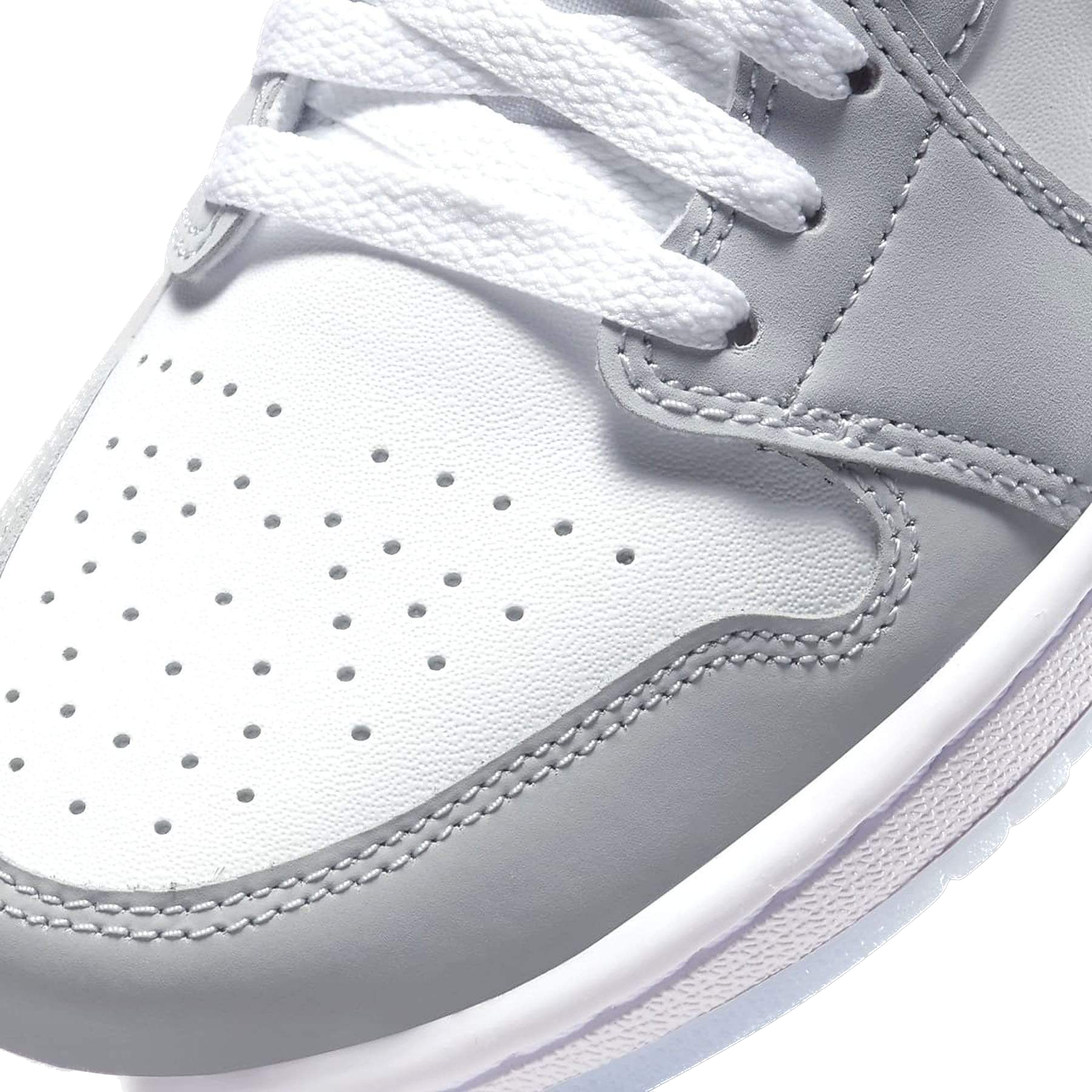 Nike Air Jordan 1 Low Grey 'Wolf Blue' (W)