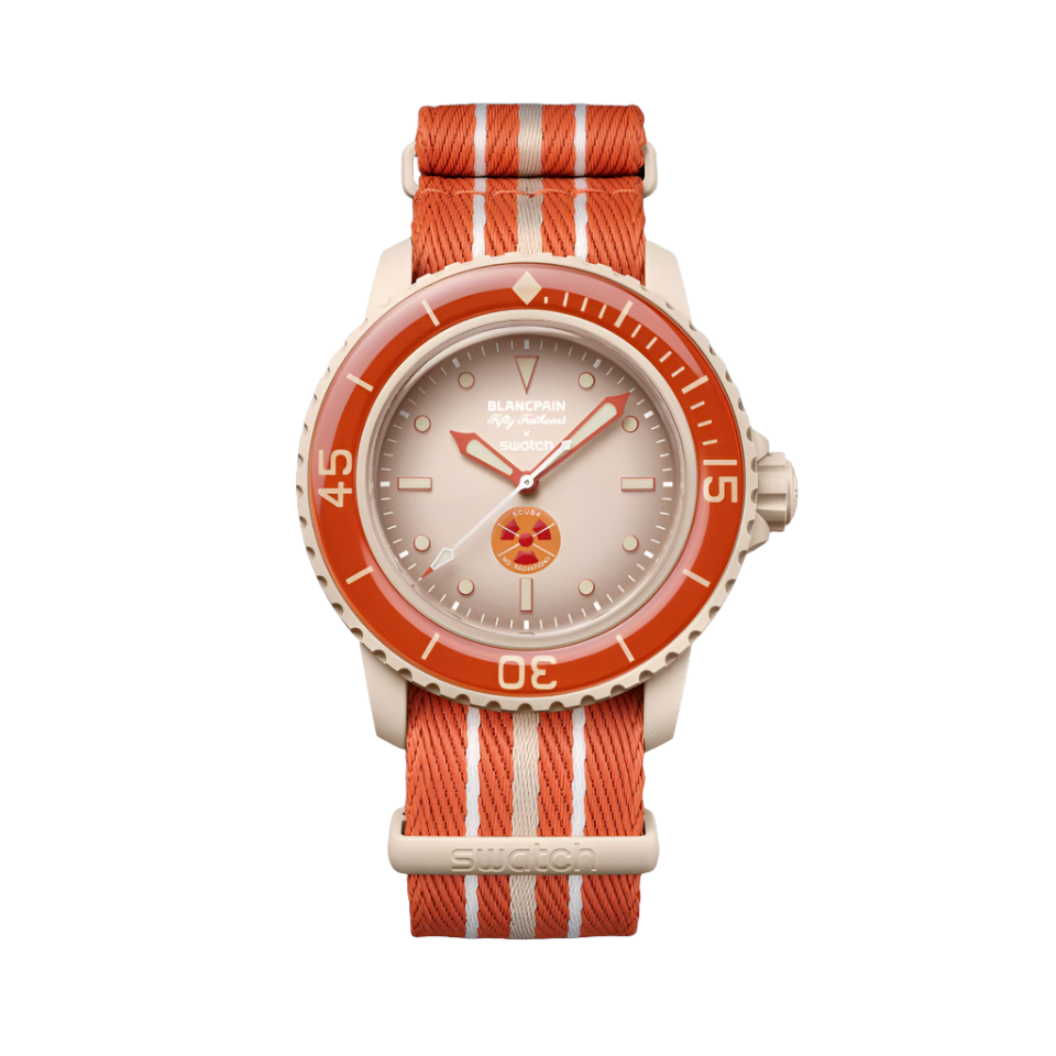 BLANCPAIN X SWATCH SCUBA FIFTY FATHOMS ARCTIC OCEAN SO35N100