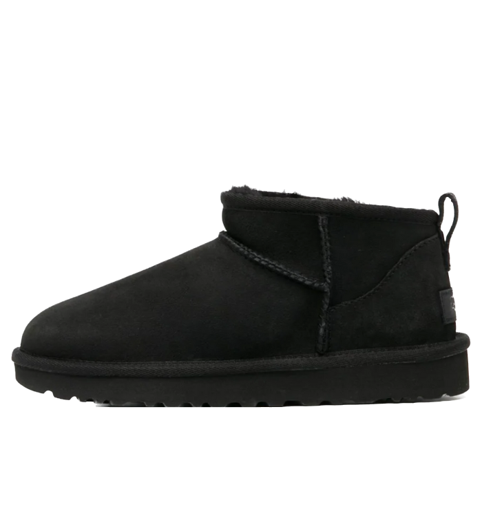 Not On The Shelf - Ugg Classic Ultra Mini Boot 'Black' - Stylish Ugg Classic Ultra Mini Boots in classic black.