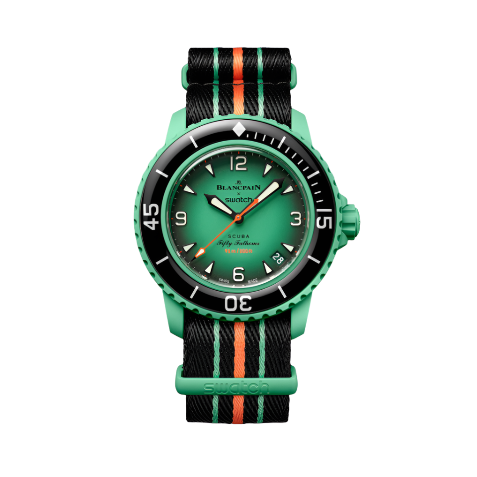 BLANCPAIN X SWATCH SCUBA FIFTY FATHOMS INDIAN OCEAN SO35I100
