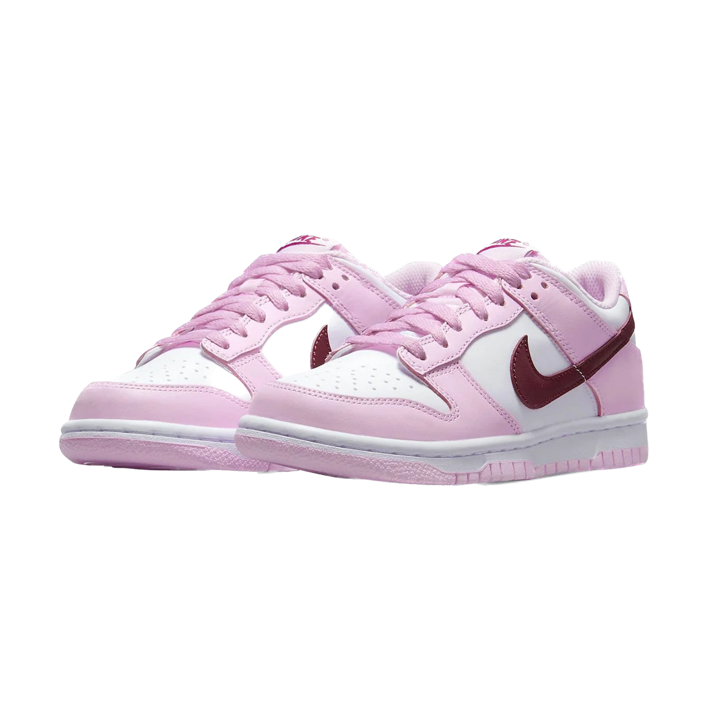 Nike Dunk Low Pink Foam Red White 'Valentines Day' (GS)