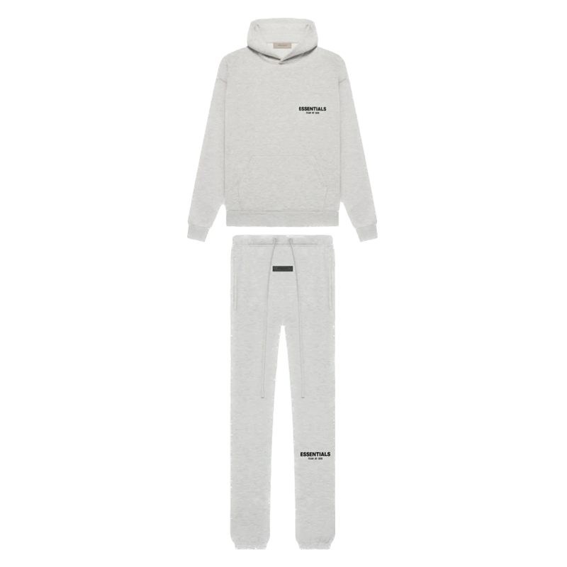 FOG ESSENTIALS TRACKSUIT SET LIGHT HEATHER OATMEAL SS22