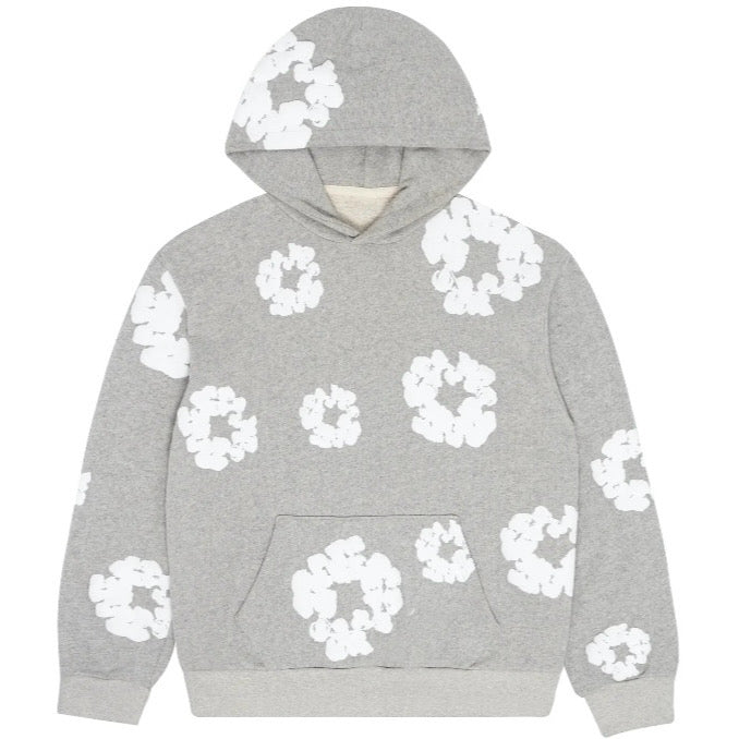 Denim Tears The Cotton Wreath 'Grey' Hoodie