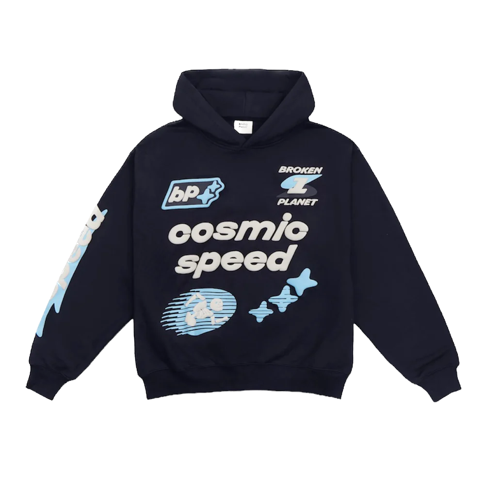 Not on the shelf BROKEN PLANET MARKET ‘COSMIC SPEED’ HOODIE