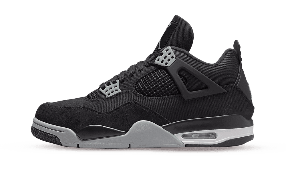 NIKE AIR JORDAN 4 RETRO SE BLACK CANVAS