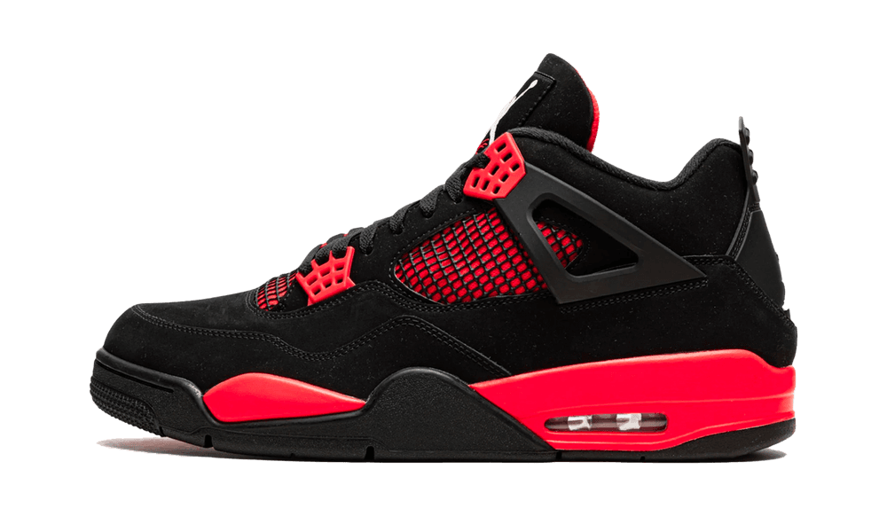 NIKE AIR JORDAN 4 RETRO RED THUNDER NOT ON THE SHELF