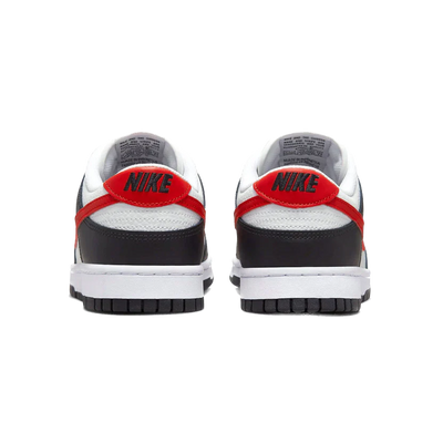 Nike Dunk Low 'Black White Red'