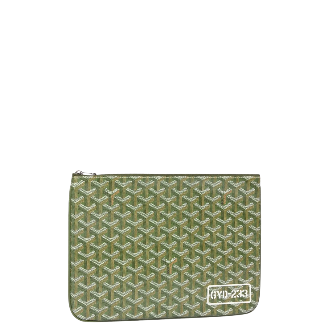 Goyard Sénat MM Pouch Khaki