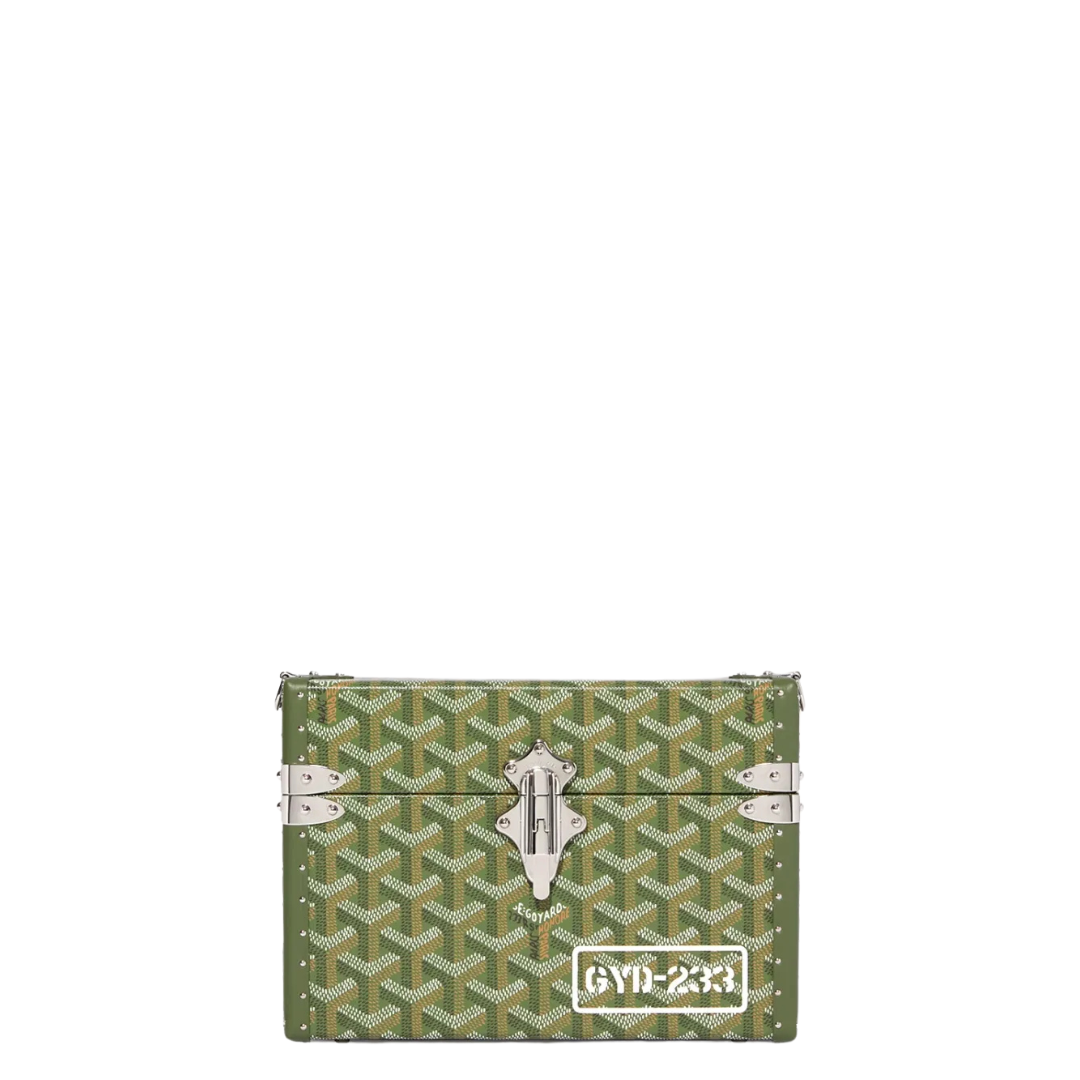 Goyard Cassette Trunk Bag Khaki