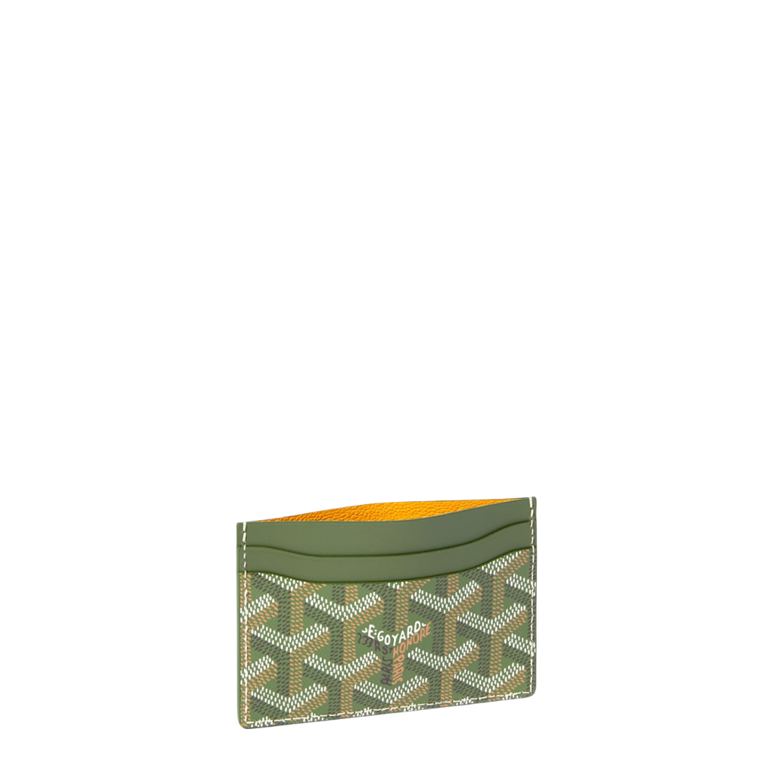 Goyard Saint Sulpice Card Wallet Khaki
