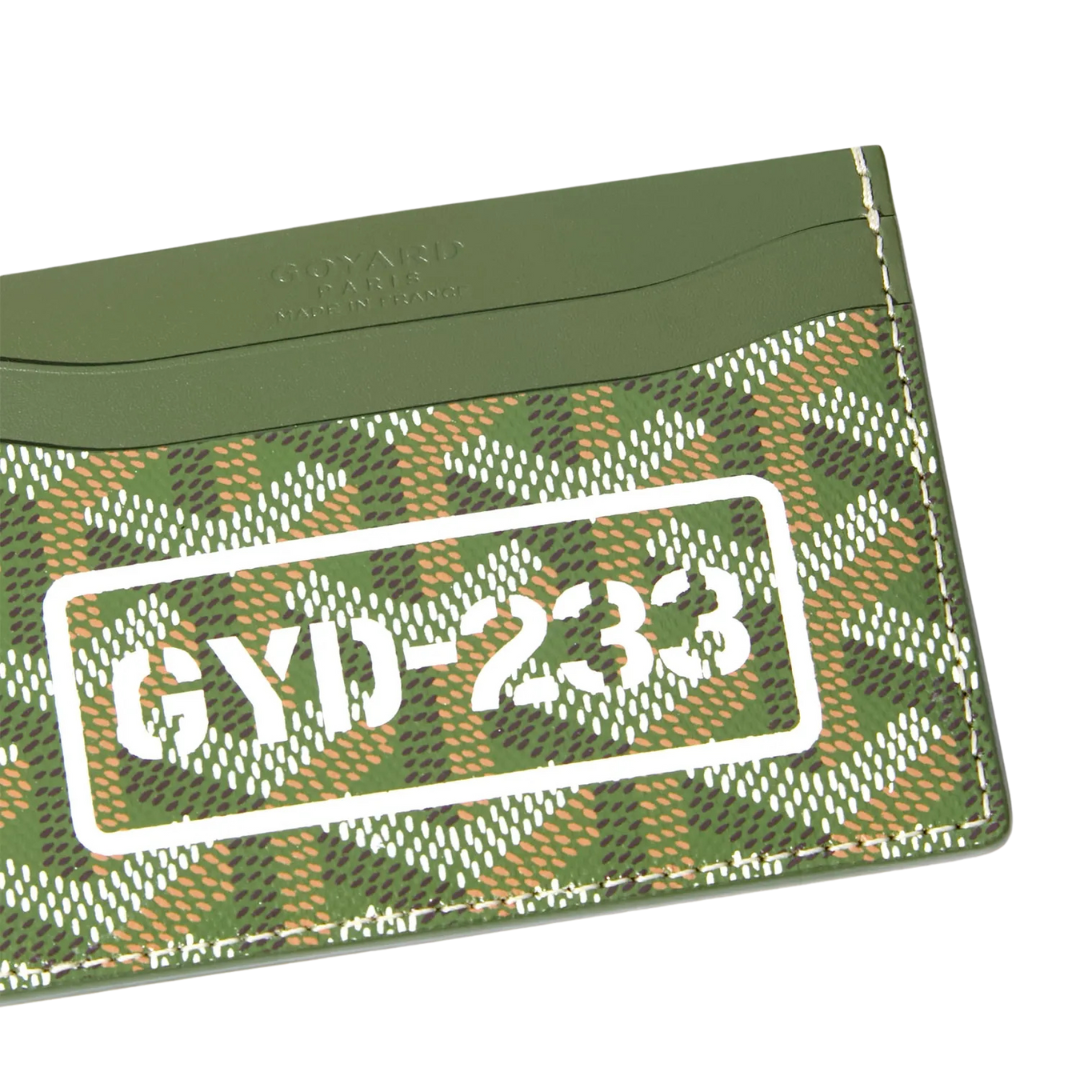 Goyard Saint Sulpice Card Wallet Khaki