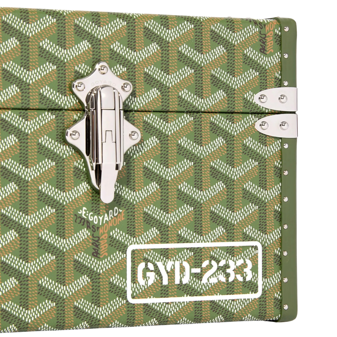 Goyard Cassette Trunk Bag Khaki