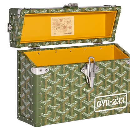 Goyard Cassette Trunk Bag Khaki