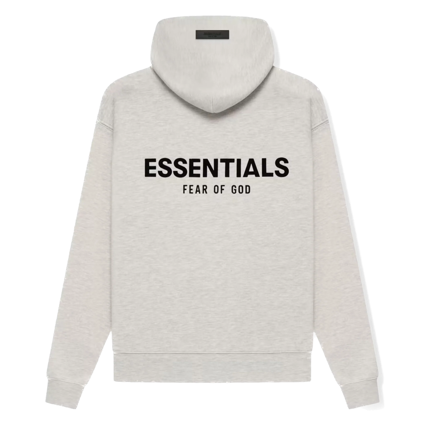 FOG ESSENTIALS HOODIE LIGHT HEATHER OATMEAL SS22 NOT ON THE