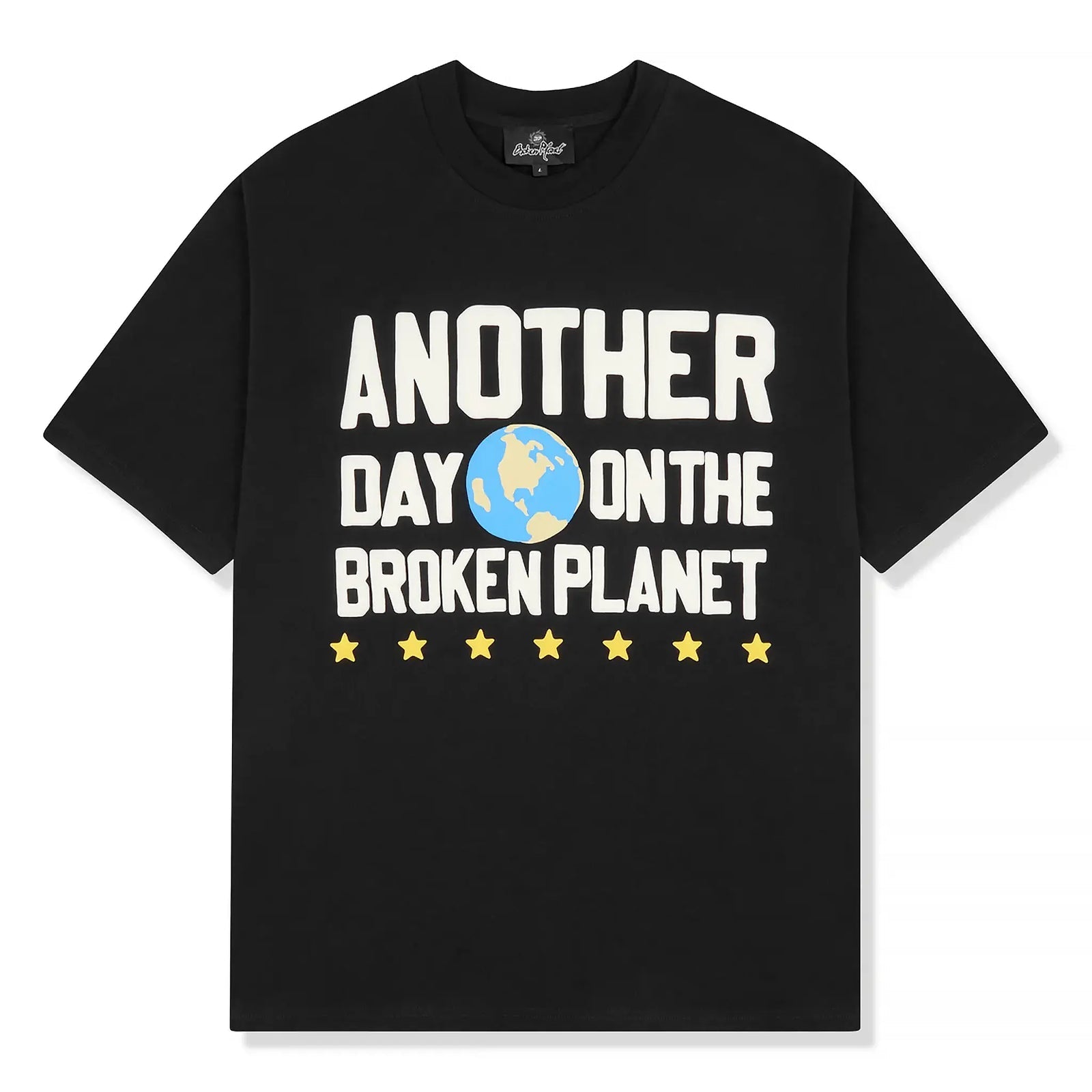 Broken Planet T-Shirt ‘Another Day Midnight Black’