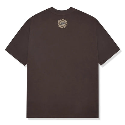 Broken Planet T-Shirt ‘Space Trails Mocha Brown’