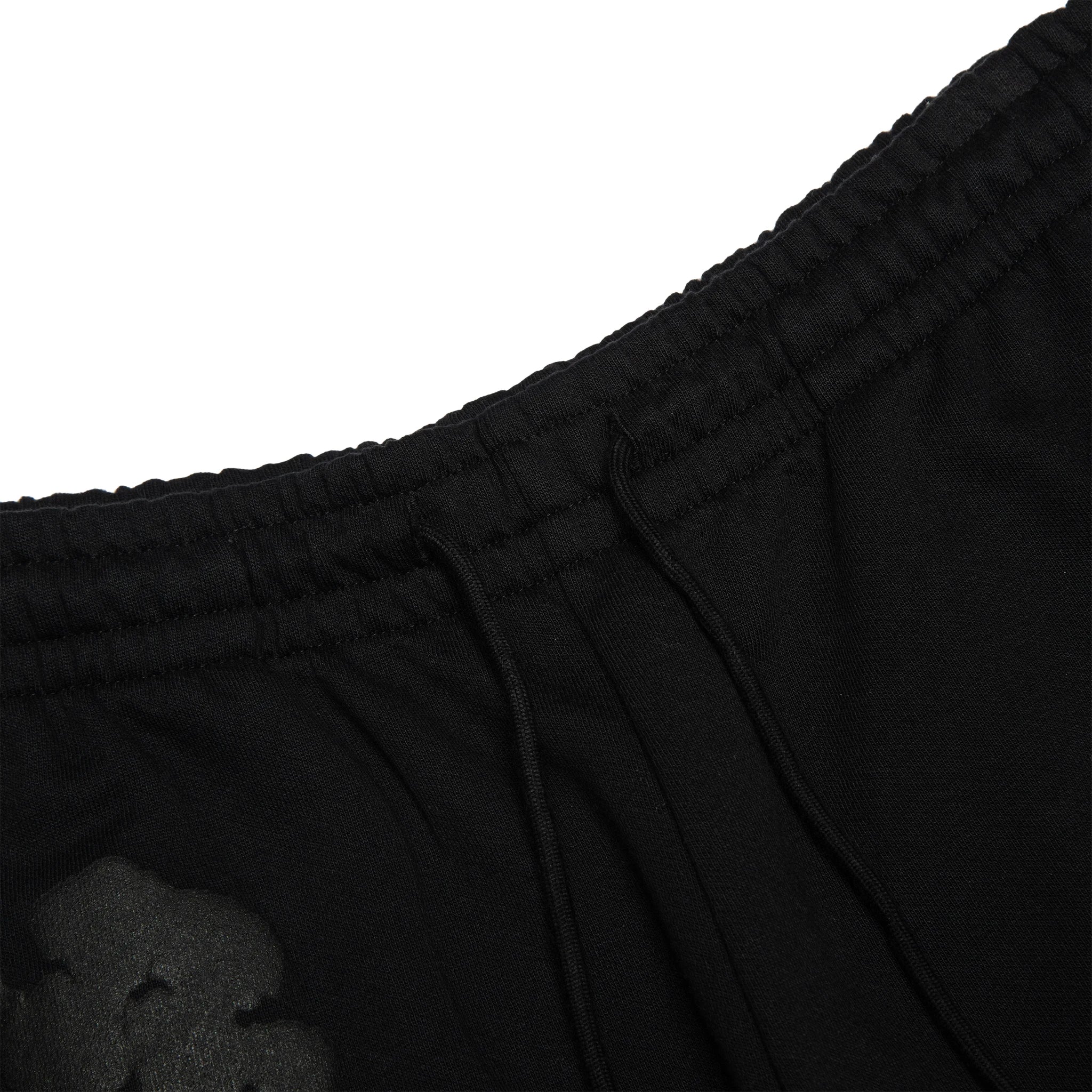 Denim Tears Cotton Wreath Black Monochrome Sweatpants