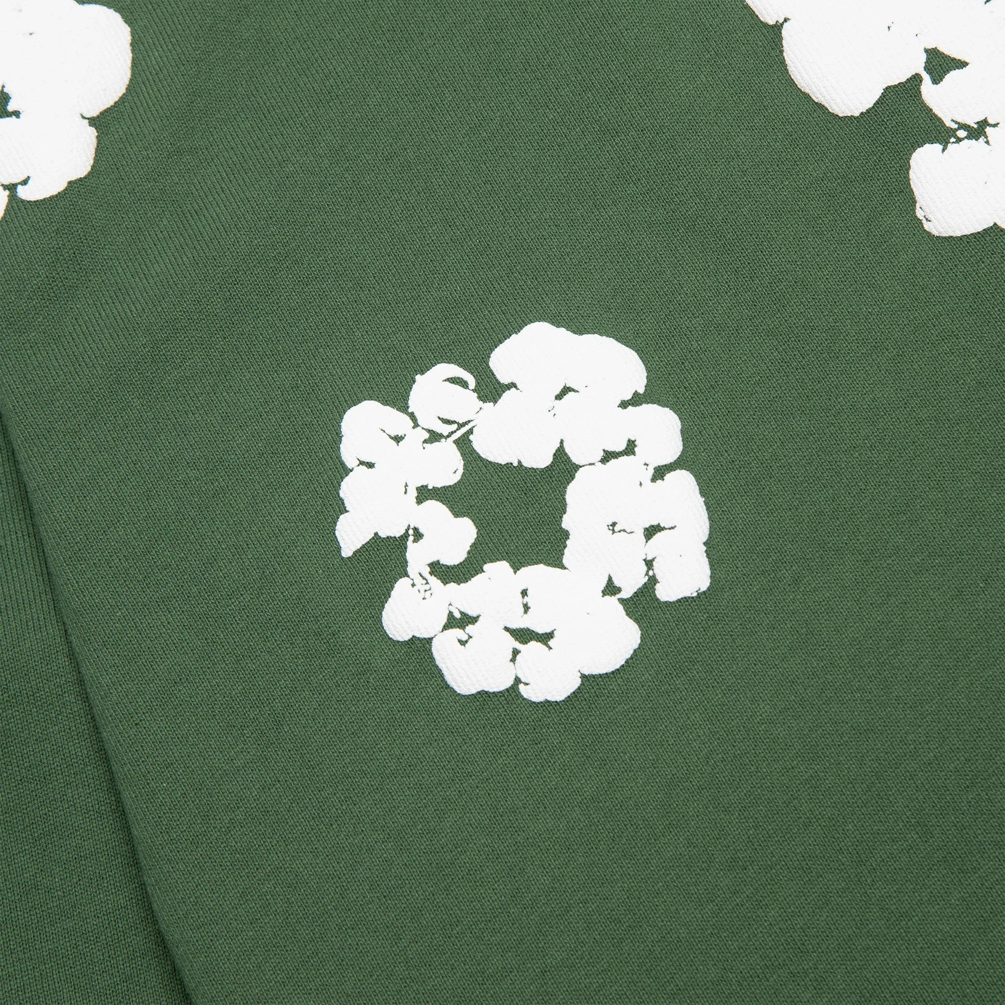 Denim Tears The Cotton Wreath Long-Sleeve Green T Shirt