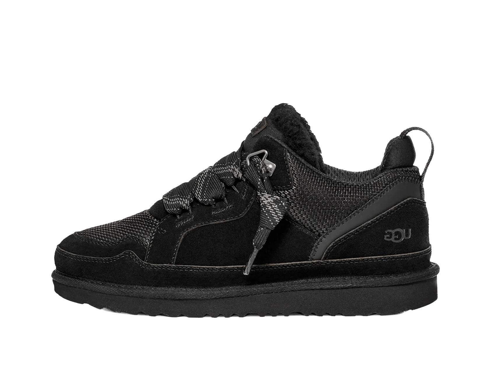 UGG Lowmel Lace Up Trainer 'Black' (W)