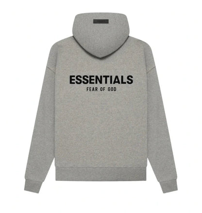 FOG ESSENTIALS HOODIE DARK HEATHER OATMEAL SS22 NOT ON THE SHELF