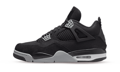 NIKE AIR JORDAN 4 RETRO SE BLACK CANVAS GS NOT ON THE SHELF
