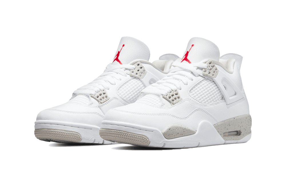 NIKE AIR JORDAN 4 RETRO 'WHITE OREO' NOT ON THE SHELF